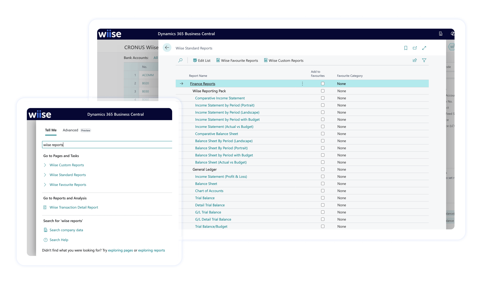 2 - Pre-built Aus & NZ financial reports