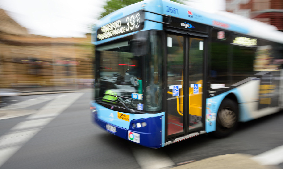 New NSW bus with safety door requirements